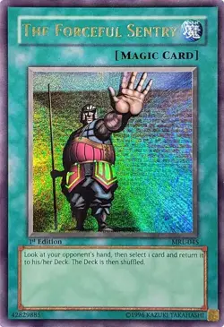 The Forceful Sentry Unlimited Ultra Rare Magic Ruler MRL-045 LP - Image 1