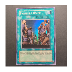 Yu-Gi-Oh! TCG Konami Painful Choice SRL-049 Spell Ruler Spell Foil - Image 1
