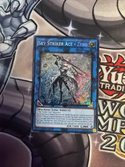 (YT( Yu-Gi-Oh Sky Striker Ace = Zero DUAD-EN049 Duelist's Advance 1st Ed VLP - Image 1