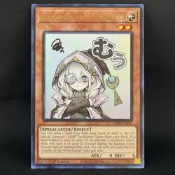 Yugioh Astellar Of The White Forest RA05-EN100 1st Edition NM Ultra Rare Stamped - Image 1