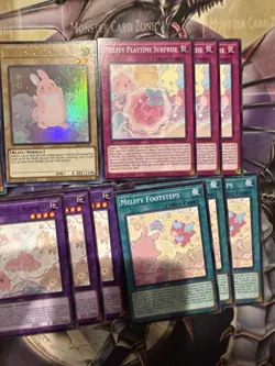 Yugioh! Melffy Rabbys Godmommy Playtime Joyful Surprise Footsteps Deck CORI NM - Image 4
