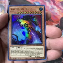 Yugioh Guardian Slime LED7-EN003 Ultra Rare 1st Ed NM - Image 1