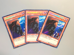 yugioh 3X Gravekeeper's Spy LCJW-EN255 1st Ed Secret Rare Near Mint Play Set - Image 3