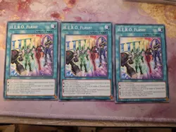 X3 H.E.R.O. Flash! - BLZD-EN068 -Common - 1st Edition - Yugioh! - Near Mint - Image 1