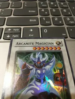 Yugioh! Arcanite Magician CRMS Super Rare 1st Ed Very Nm - Image 4