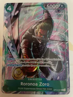 OPTCG Zoro (Premium Card Collection - Best Selection Vol.6) OP13-037 ENGLISH - Image 1