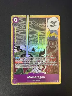 One Piece TCG Mamaragan OP-15-EB04 SR English Foil LP! - Image 1
