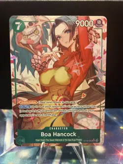 Boa Hancock OP16-032 SR Alt Art The Time of Battle One Piece NM - Image 1