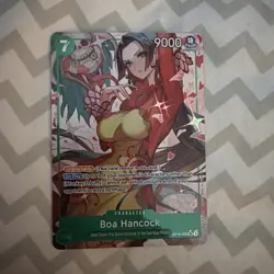 Boa Hancock OP16-032 SR Alt Art The Time of Battle One Piece NM - Image 1