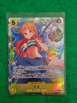 NM Nami EB03-053 SR Alt Art Heroines Edition Japanese ONE PIECE TCG - Image 1