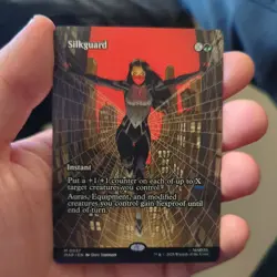 Silkguard (Borderless) Marvel Universe Eternal-Legal Regular NM - Image 1