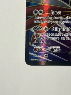 Pokemon TCG Skarmory EX XY Holo Full Art Ultra Rare Card 145/146 LP - Image 5