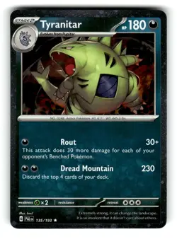 Tyranitar - (Cosmo Foil) Promo 135/193 Miscellaneous Cards & Products NM - Image 1