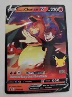 Lance's Charizard V SWSH133 SWSH: Sword & Shield Promo Cards Holo - Image 1