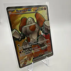 Pokemon TCG Regirock EX Full Art Ultra Rare Holo Card 214/182 Destined Rivals - Image 2