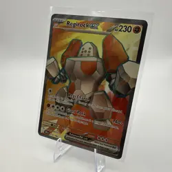 Pokemon TCG Regirock EX Full Art Ultra Rare Holo Card 214/182 Destined Rivals - Image 3