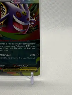 Mega Gengar #73 - ME: Mega Evolution Black Star Promo (MEP) Promo Pokemon Card - Image 3
