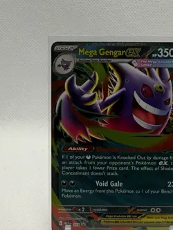 Mega Gengar #73 - ME: Mega Evolution Black Star Promo (MEP) Promo Pokemon Card - Image 5