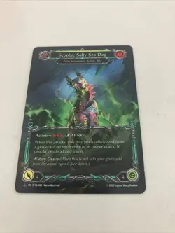 FAB COLD FOIL Scooba, Salty Sea Dog (Marvel) - High Seas Card # 061 pack fresh - Image 1