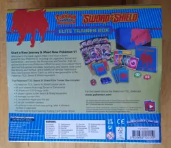 Pokemon Trading Card Game Sword & Shield Zamazenta Elite Trainer Box CIB - Image 2
