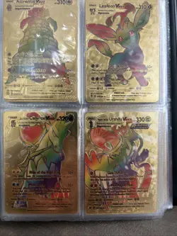 Pokemon vmax gold Foil pokemon card Lot 62 Cards & 26 Rainbow Cards - Image 1