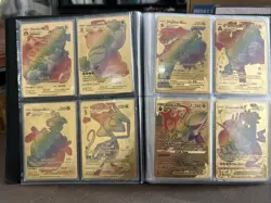 Pokemon vmax gold Foil pokemon card Lot 62 Cards & 26 Rainbow Cards - Image 2