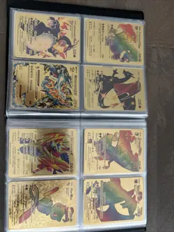 Pokemon vmax gold Foil pokemon card Lot 62 Cards & 26 Rainbow Cards - Image 3