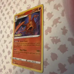 Pokemon TCG Charizard Vivid Voltage Promo Prerelease Holo 170 HP English - Image 2