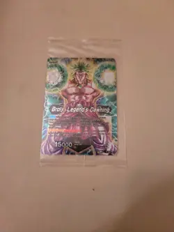 Broly Legend’s Dawning P-068 SEALED Movie Promo Dragon Ball Super Card Game NEW - Image 2