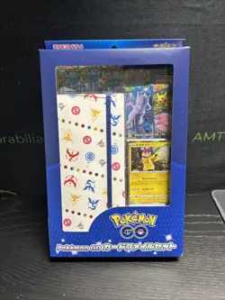 Japanese Pokemon Go Card File Set TCG Factory Sealed Box - E - Image 1