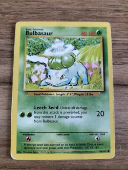 Bulbasaur #5 - Base Set 44/102 - Pokemon card - Image 1