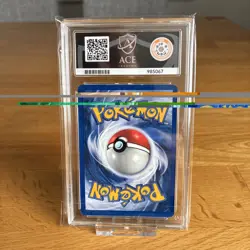 Bulbasaur 44/102 1999 Base Set ACE 7 (Near Mint) Graded Pokemon Card - Image 2