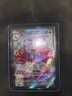Pokemon TCG Charizard EX Scarlet & Violet Paldean Fates Promo Card #74 - Image 1