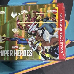 Marvel Super Heroes Collector Booster x1 Box MSH MTG Sealed Magic Gathering MTG - Image 3