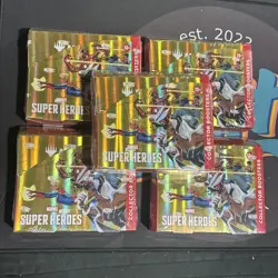 Marvel Super Heroes Collector Booster x1 Box MSH MTG Sealed Magic Gathering MTG - Image 5