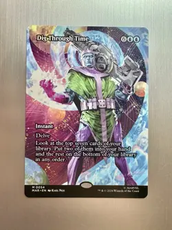 Dig Through Time - 54 - MTG: Marvel Super Heroes - Borderless - Showcase - Image 1