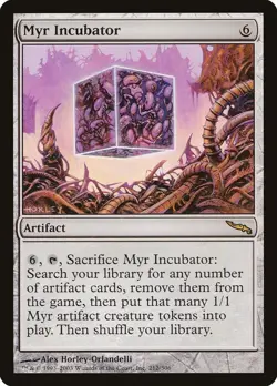 Myr Incubator 212 Rare Mirrodin Magic: The Gathering Near Mint - Image 3