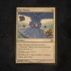 Magic The Gathering (MTG) Myr Matrix, Darksteel - Image 1