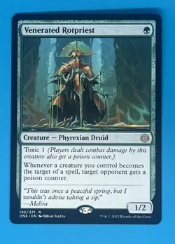 Venerated Rotpriest Phyrexia: All Will Be One Regular - Image 1