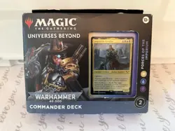 MTG Warhammer 40k Forces Of The Imperium Commander Deck Factory Sealed 195166173467 - Image 1
