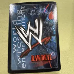 WWE WWF Raw Deal CCG - The Finisher- Prize Card - Image 2