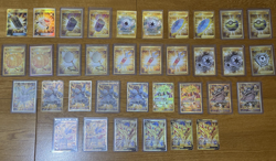🔥 M/NM COLLECTION🔥 Huge Pokemon TCG GOLD Card Bundle from Sword Shield Era - Image 1