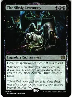 Tarkir: Dragonstorm #91 The Sibsig Ceremony - FOIL - Image 1