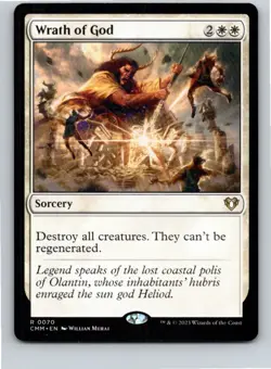 Magic the Gathering Wrath of God Commander Masters MTG Free Shipping! - Image 1