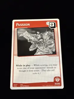 MTG Secret Lair Mood Swings - Passion - Rare - Card # 0097 - Image 1