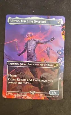 Ultron, Machine Overlord (Borderless) Commander: Marvel Super Heroes Regular - Image 1