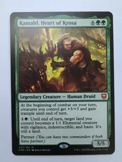 MTG Kamahl, Heart Of Krosa (CMR) Commander Legends Regular Mythic 237/361 - Image 1