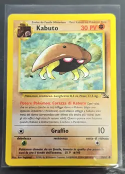 Pokemon Fossil And Base Set Card Lot Of 9 Italian WOTC Vintage 1999-2000 TCG - Image 3
