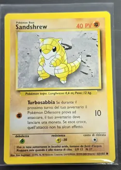 Pokemon Fossil And Base Set Card Lot Of 9 Italian WOTC Vintage 1999-2000 TCG - Image 4