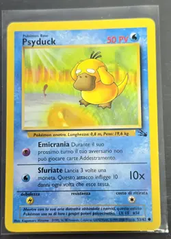 Pokemon Fossil And Base Set Card Lot Of 9 Italian WOTC Vintage 1999-2000 TCG - Image 5